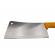 Satar macelarie ideallstore®, rough kitchen, 43.5 cm, otel inoxidabil, 1.1 kg, galben