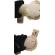 Set de protectie depox®, tactical gear, genunchiere si cotiere, nylon, marime universala, bej