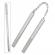 Set doua nunceaguri ideallstore®, training helper, de antrenament, otel, 27 cm, argintiu