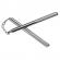 Set doua nunceaguri ideallstore®, training helper, de antrenament, otel, 27 cm, argintiu