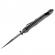 Briceag de vanatoare full metalic ideallstore®, future adventure, otel inoxidabil, 23 cm, argintiu