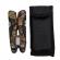 Cleste multifunctional ideallstore®, survival gear, otel inoxidabil, 10 functii, 22 cm, camuflaj, husa inclusa