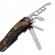 Cleste multifunctional ideallstore®, survival gear, otel inoxidabil, 10 functii, 22 cm, camuflaj, husa inclusa