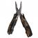 Cleste multifunctional ideallstore®, survival gear, otel inoxidabil, 10 functii, 22 cm, camuflaj, husa inclusa