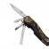 Cleste multifunctional ideallstore®, survival gear, otel inoxidabil, 10 functii, 22 cm, camuflaj, husa inclusa