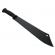 Maceta de vanatoare ideallstore®, survival instinct, 45 cm, otel inoxidabil, negru, teaca inclusa