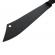 Maceta de vanatoare ideallstore®, survival instinct, 45 cm, otel inoxidabil, negru, teaca inclusa