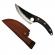 Set doua cutite de bucatarie ideallstore®. japanese chef, lucrate manual, otel, maner lemn, 27.5 cm