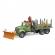Camion lemne mack granite cu macara de incarcare, graifer si 3 busteni bruder