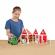 Set magnetic de joaca la ferma melissa & doug 102 piese