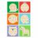 Cuburi lemn touchbasic djeco 4 piese