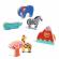 Puzzle savana cu 6 piese 3d din lemn djeco