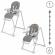 Scaun de masa multifunctional kidwell beno gray