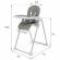 Scaun de masa multifunctional kidwell beno gray