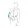 Marsupiu ergonomic 4-36 luni womar zaffiro eco design 2 maro
