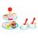 Set pentru a servi prajitura din lemn ecotoys ph01b002