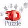 Puzzle 3d luminos astronaut 72 piese ravensburger