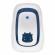 Cadita de baie cu dop de scurgere ecotoys ha-b31 - albastru
