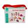 Set de joaca 25 piese din lemn pentru inghetata lelin l40105