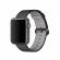 Curea compatibila apple watch, 38/40mm din nylon, gonga® negru