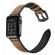 Curea compatibila apple watch, 42/44mm din piele, gonga® maro