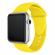 Curea compatibila apple watch 1/2/3/4, silicon, 38/40mm galben