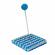 Jucarie interactiva pentru pisici, 15x15, gonga® albastru