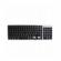 Tastatura universala ultrasubtire, bk348, gonga® negru/argintiu