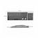 Tastatura universala ultrasubtire, bk348, gonga® negru/argintiu