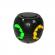 Jucarie antistres, bila rubik, plastic, negru