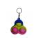 Set jucarii antistres, pop it, breloc, silicon, 8 cm, tricolor