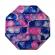 Jucarie antistres, pop it, silicon, hexagon, 12 cm, multicolor