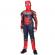 Set costum iron spiderman ideallstore®, new era, rosu, 3-5 ani, doua manusi cu ventuze si discuri