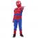 Set costum ultimate spiderman ideallstore® pentru copii, 100% poliester, 110-120 cm, manusa ventuze, discuri si masca led