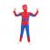 Set costum ultimate spiderman ideallstore® pentru copii, 100% poliester, 120-130 cm, rosu, manusa discuri si masca led