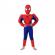 Set costum clasic spiderman cu muschi ideallstore®, 5-7 ani, 110-120 cm, manusa ventuze, discuri si masca led