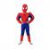 Set costum clasic spiderman cu muschi ideallstore®, 7-9 ani, 110-120 cm, rosu, manusa discuri si masca led