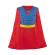 Costum superman pentru copii ideallstore®, man of steel, bust si pelerina, poliester, 7-10 ani, albastru