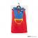 Costum superman pentru copii ideallstore®, man of steel, bust si pelerina, poliester, 7-10 ani, albastru