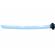 Sabie de jucarie ideallstore®, ninja warrior, plastic, led, sunete, 67 cm, negru
