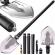 Lopata multifunctionala ideallstore®, outdoor master, 8 in 1, otel inoxidabil, 76 cm, negru