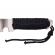 Maceta de vanatoare ideallstore®, eagle knife, 49.5 cm, otel inoxidabil, argintiu, teaca inclusa