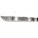 Maceta de vanatoare ideallstore®, eagle knife, 49.5 cm, otel inoxidabil, argintiu, teaca inclusa