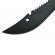 Maceta de vanatoare ideallstore®, eagle knife, 49.5 cm, otel inoxidabil, negru, teaca inclusa