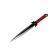Set vanatoare ideallstore®, sabie si set trei cutite aruncat, otel inoxidabil, negru