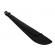 Maceta de vanatoare ideallstore®, survival instinct, 58 cm, otel inoxidabil, negru, teaca inclusa