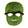 Masca pentru copii ideallstore®, incredible hulk, plastic, verde, prindere elastic, marime universala