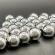 Set 1000 bile metalice ideallstore®, precision target, airsoft si prastie, 6 mm, 0.75g, argintiu