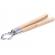 Set briceag de antrenament ideallstore®, basic blade, otel inoxidabil, 22 cm si nunceag din lemn