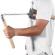 Set briceag de antrenament ideallstore®, basic blade, otel inoxidabil, 22 cm si nunceag din lemn